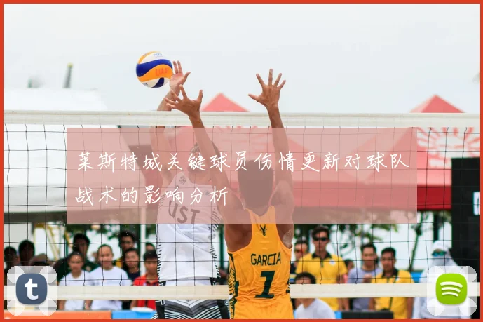 莱斯特城关键球员伤情更新对球队战术的影响分析