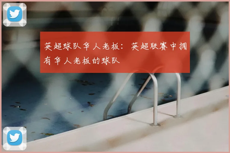 英超球队华人老板：英超联赛中拥有华人老板的球队